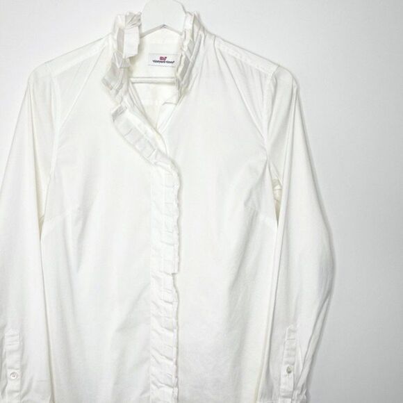 VINEYARD VINES Ruffle Pop Collar - Picture 3 of 10